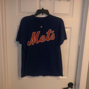 Majestic Mets shirt Daniel Murphy adult large